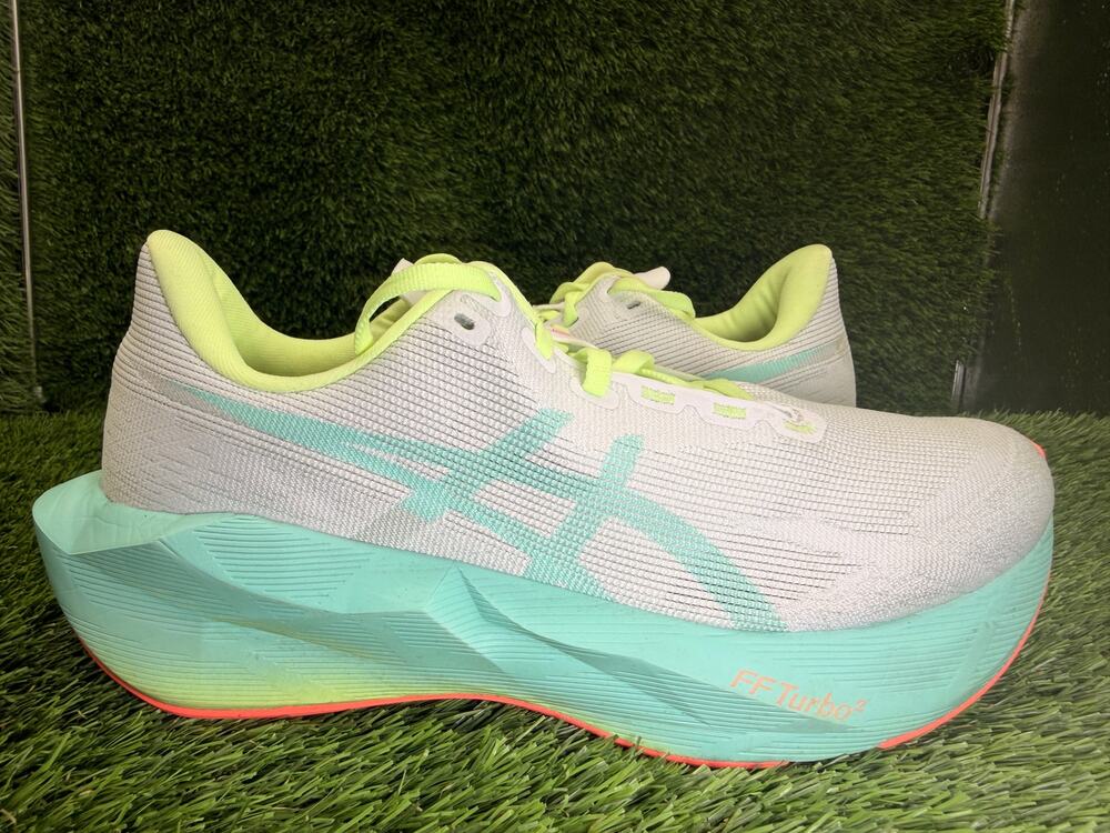 Asics Novablast 6 1012C109 Athletic Sneaker Women's 10.5 Gray Woven Running Gymf